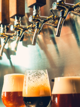 Commercial beer cooler image
