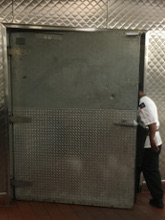 Commercial walk-in cooler image