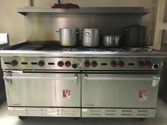 Commercial stove repair 