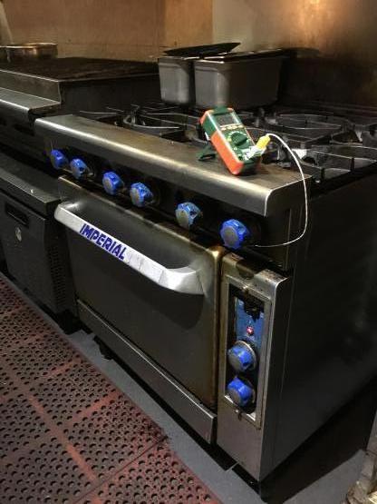 Commercial Imperial stove repair