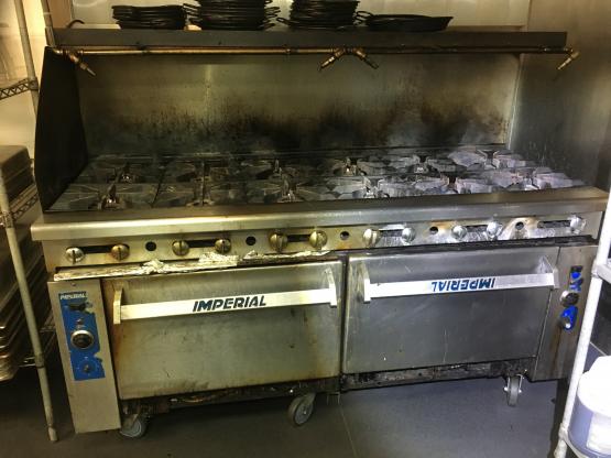 Commercial Imperial stove repair