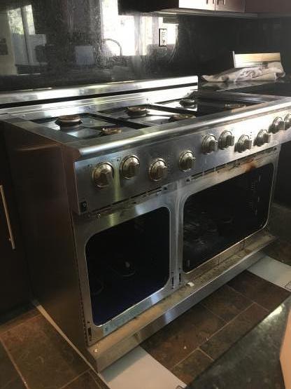 Electrolux stove installation