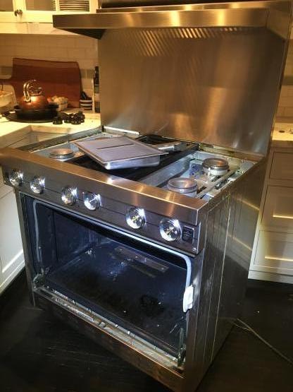Viking stove repair