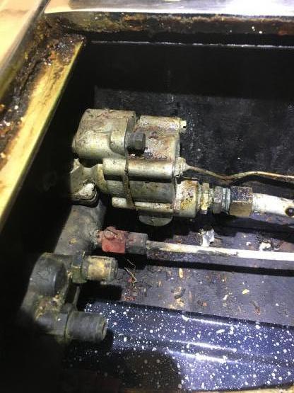 Old gas stove repair image