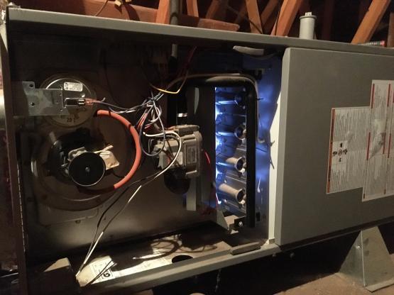 Gas heater repair image