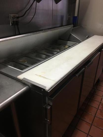 Salad bar refrigerator repair image