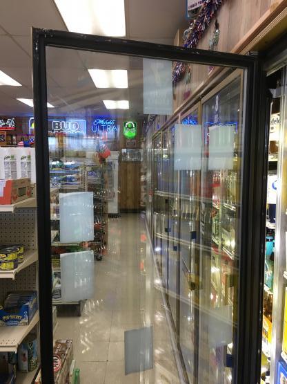 Commercial Walk in Glass door repair  image