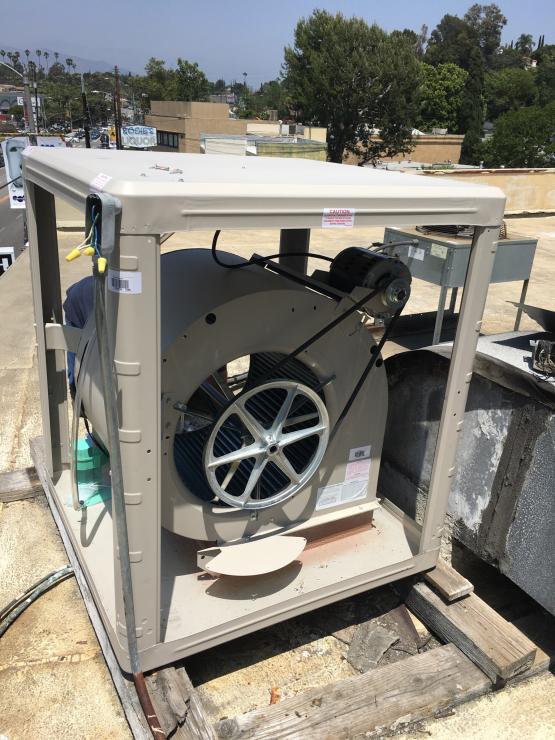 Commercial Swamp Cooler Installation