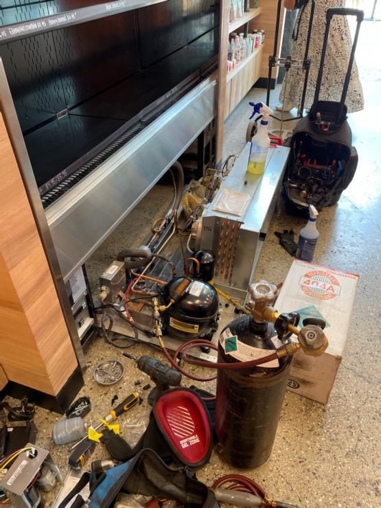 Commercial Display Case Refrigerator Repair image