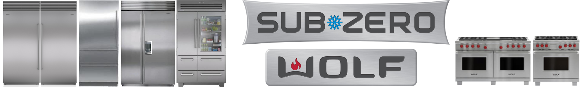 Sub Zero repair appliances and logo image